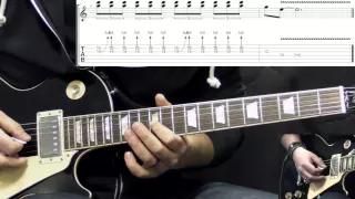 gary moore walking by myself solo blues guitar lesson w tabs 