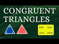 Congruent Triangles and Congruence properties - Grade 7