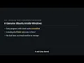 C Programming Windows Setup WSL 2 a Real Linux