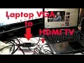 2018 VGA To MI Cable TV Converter Adapter To TV Projector BIG SCREEN