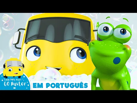 Download MP3 O Banho de Espuma do Buster  - Ônibus Buster | Desenhos Animados para Bebe | LBB em Português