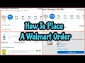 How To Place A Walmart Order For Delivery Or Pickup Using The Walmart App For Those That Need Help