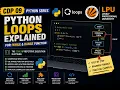 Python Loops Explained For While Range Function Python CDP 09