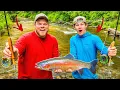 Download Lagu Subscriber Taught Me How to Fly Fish (FIRST TROUT EVER)