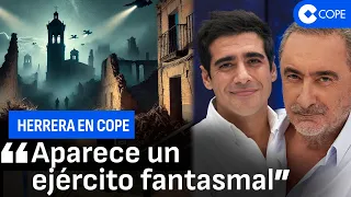 Javier Sierra queda "perplejo" al captar sonidos de ametralladoras de la Guerra Civil en Belchite
