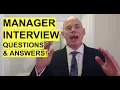 MANAGER Interview Questions and Answers How to PASS a Management Job Interview