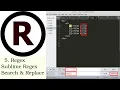 5 Sublime 3 REGEX Search Replace Groups Examples