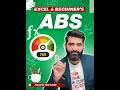 XF31 ABS function How to use ABS function Excel for Beginners