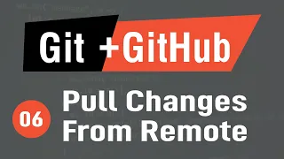Arabic Learn Git GitHub - Pull Changes From Remote Repository