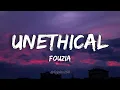 Unethical - Faouzia | Video Lyrics (Letra)