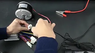 36V 500W Motor Brushed Speed Controller Box Throttle Grip for E-Bike