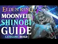 Elden Ring Moonveil Katana Build Guide - How to Build a Moonveil Shinobi Level 100 Guide