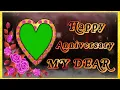 Download Lagu happy anniversary my dear wife. happy anniversary whatsapp status video.happy anniversary my love...