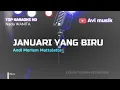 JANUARI YANG BIRU - Andi Meriem Mattalatta | Nada WANITA | Top karaoke HD Avimusik