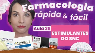 ESTIMULANTES DO SNC | Aula 38 | Farmacologia do SNC rápida e fácil | Flavonoide