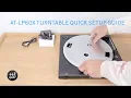 Lagu Audio-Technica: AT-LP60X Quickstart Setup Guide