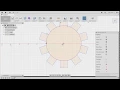 Fusion 360 Circle and Rectangle Pattern Tools