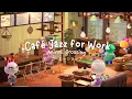 Download Lagu Animal Crossing ambience - Cozy Antique café ☕ Chatters + Lo-fi Smooth Jazz Piano Music Play list 🎧