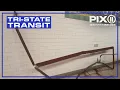 Subway train hits metal debris in Manhattan MTA Tri-State Transit
