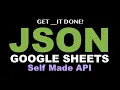Google Sheets - JSON API Wep App