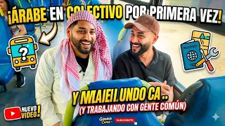 Un ÁRABE MILLONARIO que nunca trabajó vive el día a día de un paraguayo.