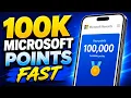 How to Get 100K Microsoft Rewards Points FAST 2026 Free Microsoft Reward Points Code WORKING NOW