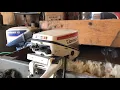 1977 Johnson 15hp outboard motor tank test