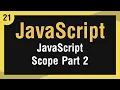 Learn JavaScript In Arabic - JavaScript Scope Part 2