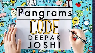 Pangrams HackerRank Problem Solving Solved Completely in HINDI DEEPAK JOSHI