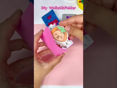 DIY EVA Foam Wallet & Folder 🌸🌸🌸