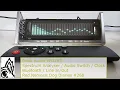Douk VFD253 Spectrum Analyser Switch Clock Bluetooth Line RNDD