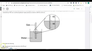 AP Chem Unit 5 PC FRQ Key
