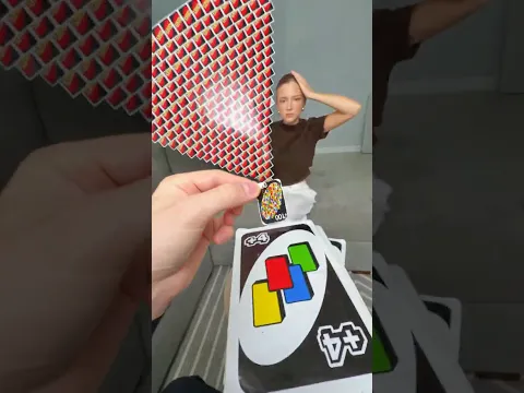 Is this UNO game even real?…😭☠️ #funny #comedy