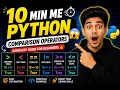 Python Comparison Operators in 10 Minutes Complete Beginner Guide