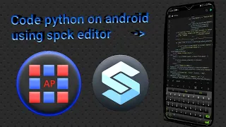 Python on Android using termux and spck editor CodeWithAP
