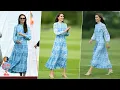 Download Lagu Catherine Dazzled In A Blue Summer Dress By Beulah London At Charity Polo Club In Windsor