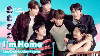 exo im home line distribution lyrics karaoke patreon requested