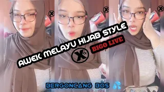 awek bigo live melayu jilbab style 2021 super bergoyang aara 