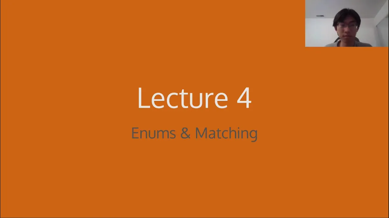 FA25 CS 128 Honors Lecture 4 -- Enums and Matching