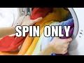 LG Washing Machine SPIN ONLY Mode FAST