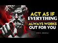 Download Lagu Act As If Everything Always Works Out for You | STOICISM