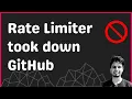 Dissecting GitHub Outage - Downtime due to Rate Limiter