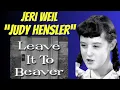 Leave It To Beaver s Judy Hensler Jeri Weil s Emotional Journey from Childhood Stardom and Beyond