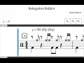 Relegation Riddim Rockschool Drums Grade 2 (Drumless)