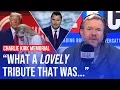 Download Lagu James O'Brien reacts to Charlie Kirk's memorial service | LBC
