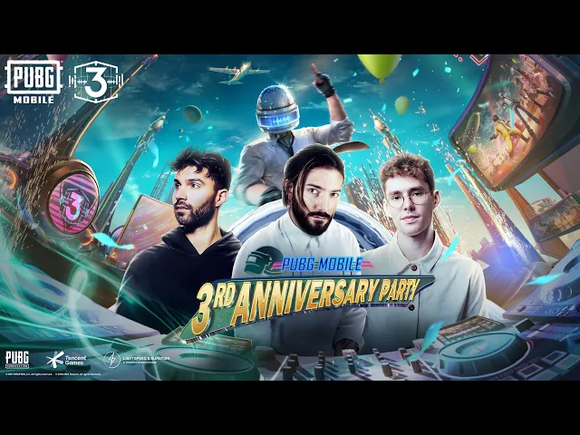 PUBG MOBILE 3RD ANNIVERSARY PARTY