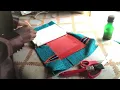 how to cover book with Ankara fabric Diy book cover very easy to make