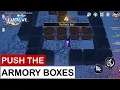 The Fool s Box Push the armory boxes and rescue Cyrille Honkai Star Rail