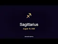 Sagittarius Horoscope for Tomorrow August 18 2026