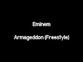 Download Lagu Eminem - Armageddon Freestyle (Lyrics)